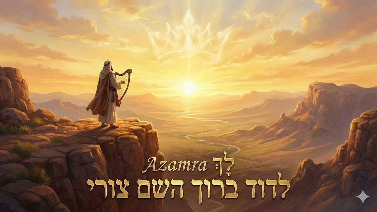 אֲזַמְּרָה לָּךְ &ndash; לדוד ברוך השם צורי (בצל)  Le David Zori