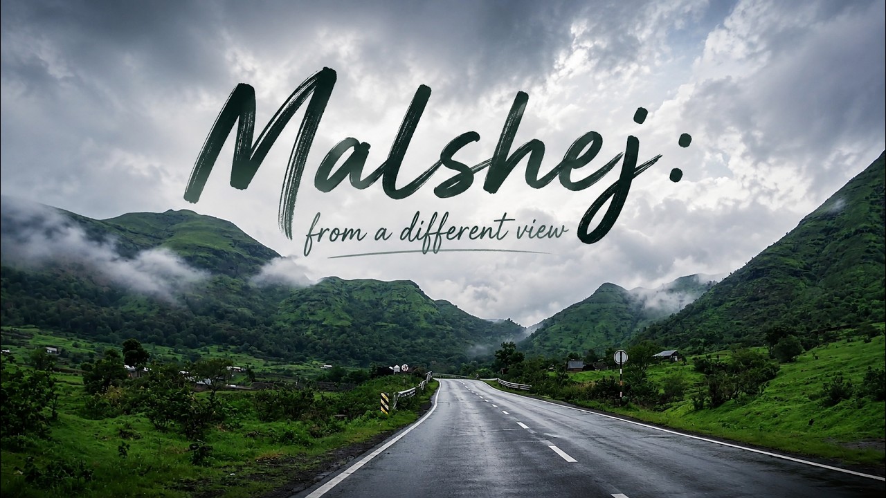Driving Through Malshej Ghat in the Monsoon | A Scenic Road Trip Through Maharashtra