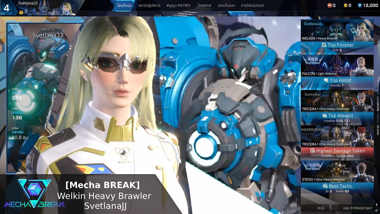 [Mecha BREAK] หยดน้ำแห่งทะเลทราย ฟ้าพาฟาด 2 Welkin Heavy Brawler / SvetlanaJJ