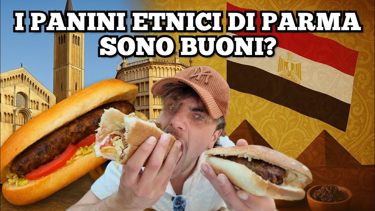 MANGIO i PANINI ETNICI di PARMA!