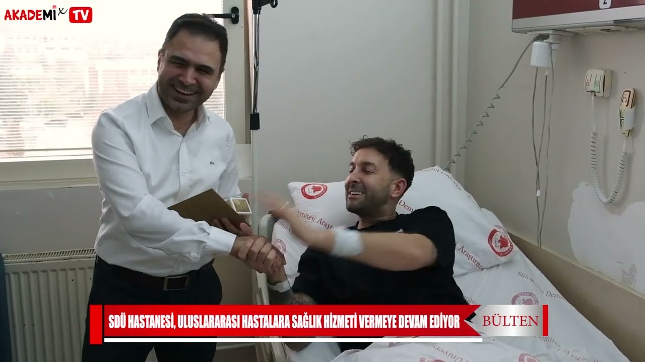 Bülten - 6 Yıldır Çözülemeyen Sağlık Sorunu, SDÜ Hastanesi'nde Çözüldü!