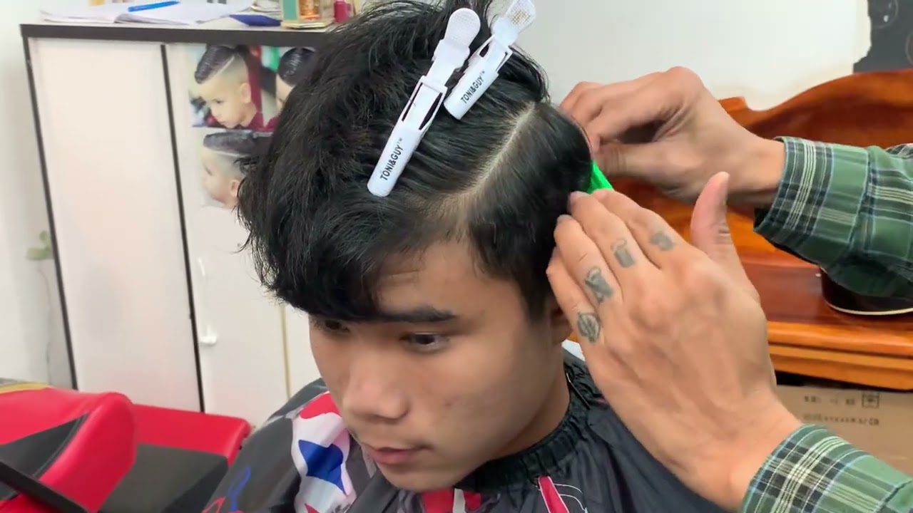 แนะนำวิธีการแบ่งผมทรงอันเดอร์คัท ทูบล็อก วินเทจ /สไตล์ ชายบาร์เบอร์อุดร