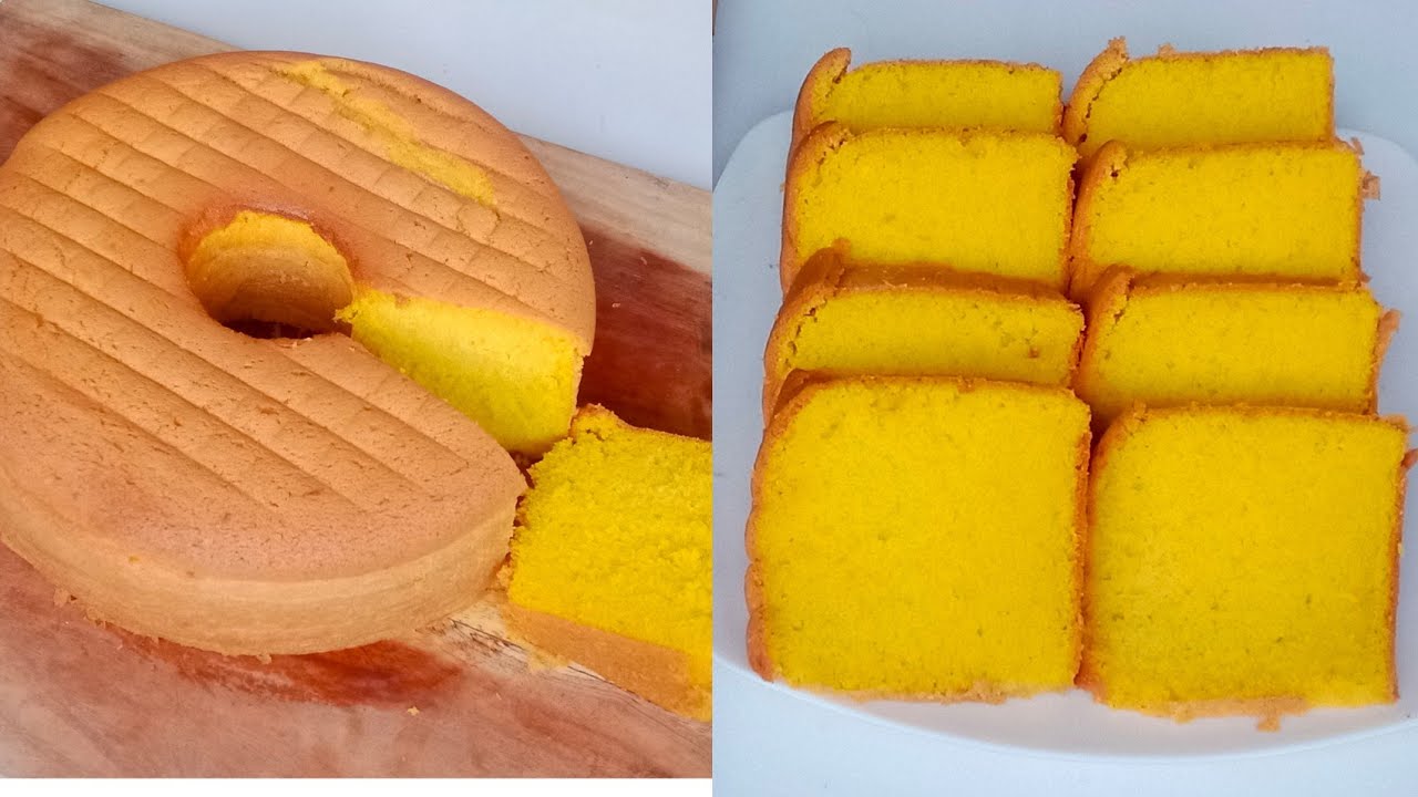 Resep Bolu Labu Kuning | Cara membuat bolu labu kuning panggang yang enak dan lembut