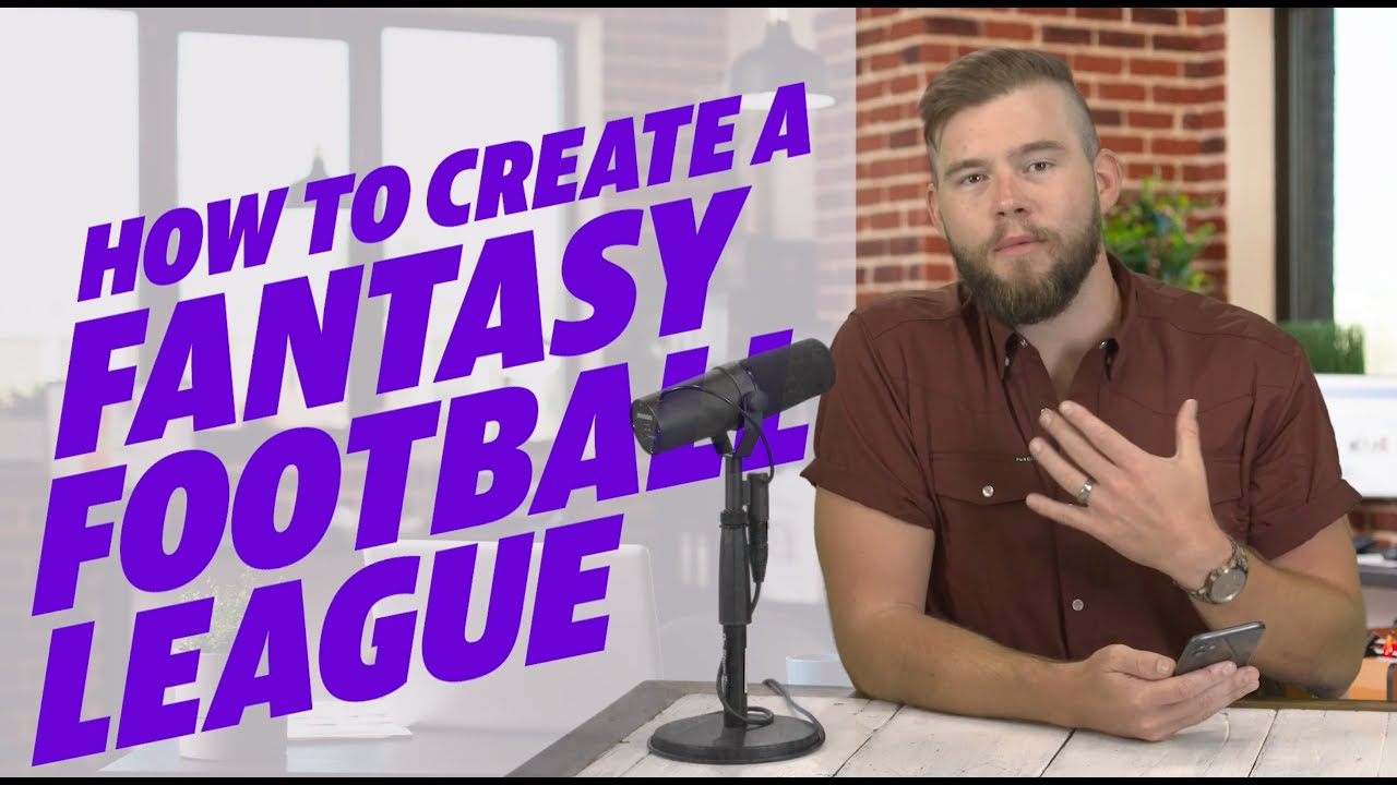 Fantasy Football 101: How to create a league