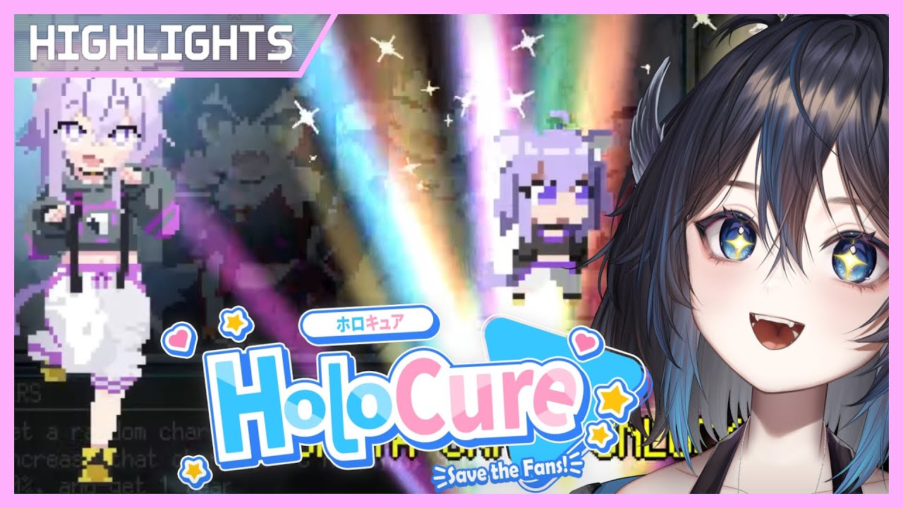 HoloLive lore newbie plays THE VTUBER GAME | HoloCure【HIGHLIGHTS】