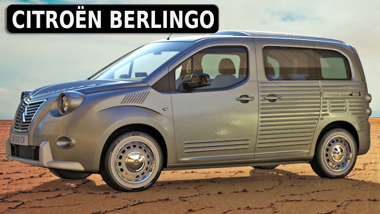 CITROËN BERLINGO INSPIRED BY THE 2CV FOURGONNETTE