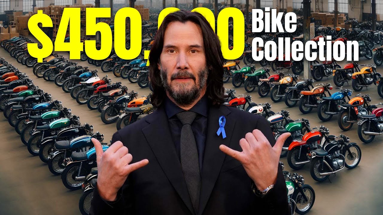 Inside Keanu Reeves Multi Million Dollar Motorcycle Collection