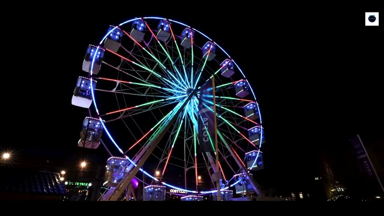 Illuminated BIG Wheel Coventry Festive 2025