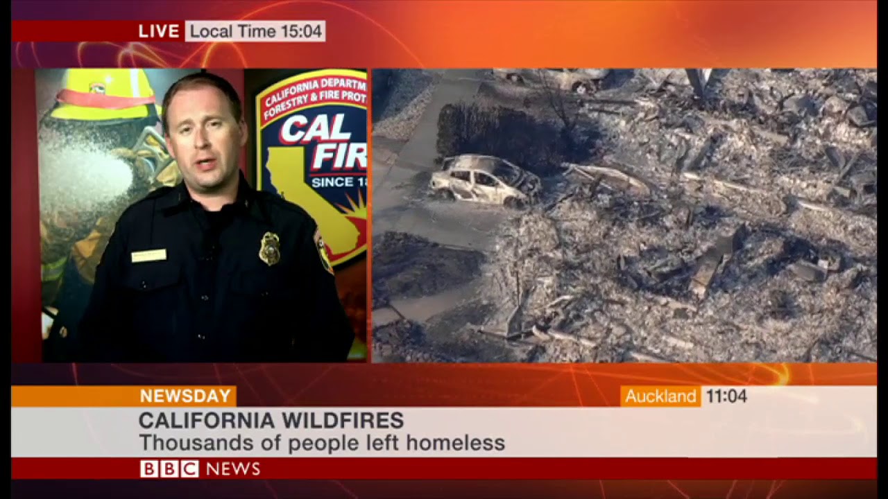 @CAL_FIRE, Daniel Berlant giving advice about CaliforniaWildfires