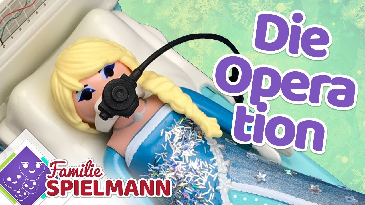 Die OPERATION im Krankenhaus - warum muss Elsa operiert werden? Playmobil Geschichten für Kinder