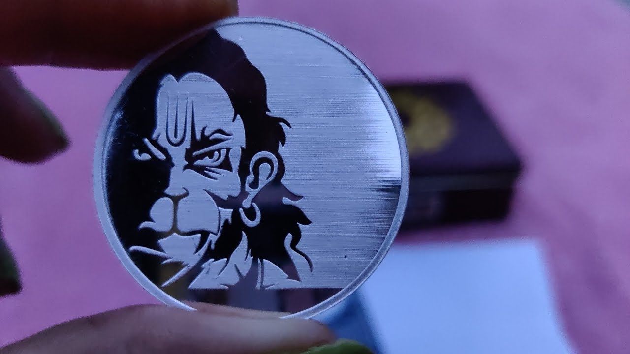 Unboxing & Review of Bangalore Refinery Hanuman Ji Silver Coin #brpl #silver #silvercoin #unboxing
