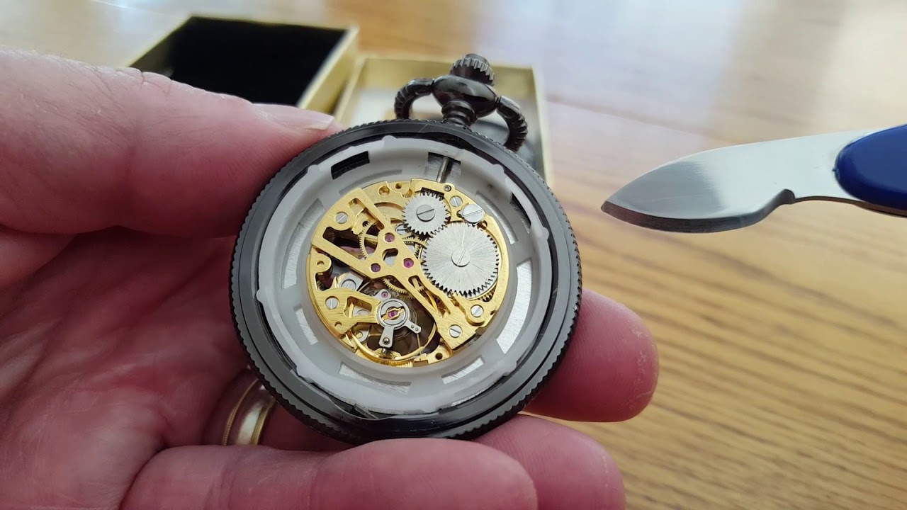 How to Remove the Back from a Pocket Watch by PocketWatchPurveyor