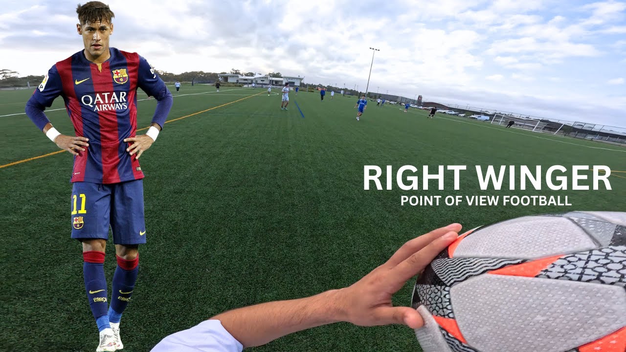 RIGHT WINGER POINT OF VIEW FOOTBALL I POV FOOTBALL