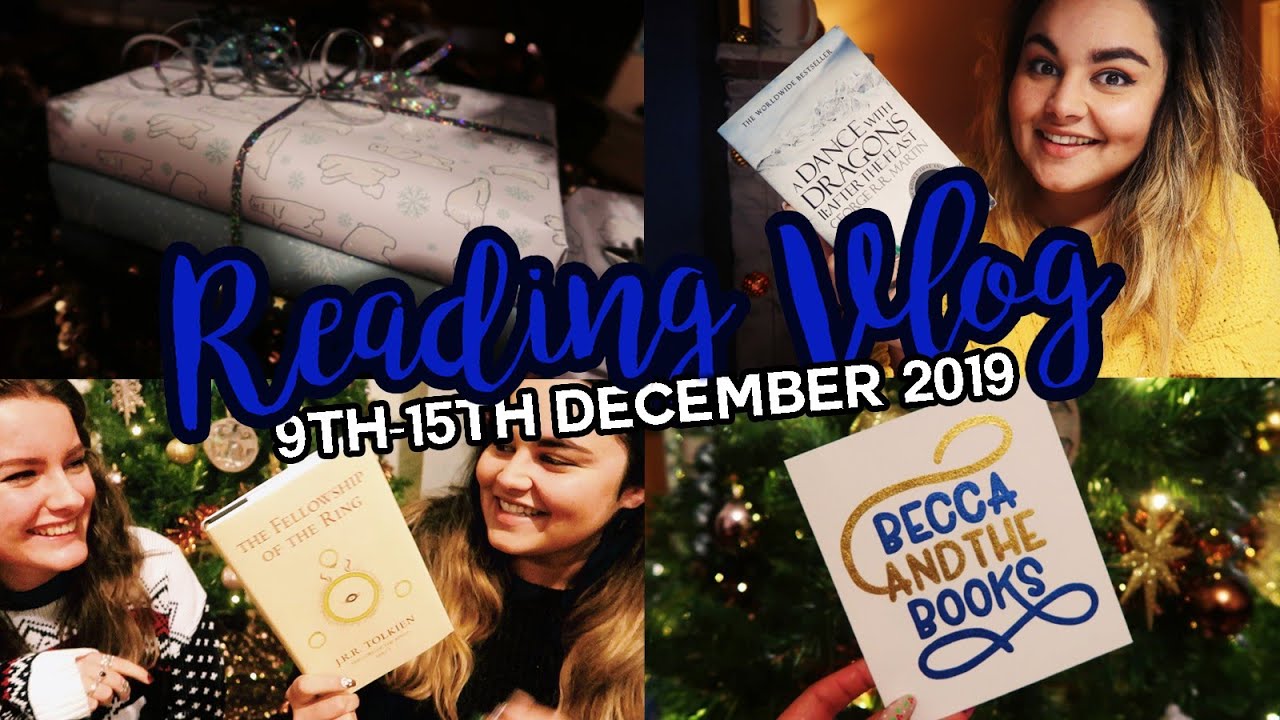 Breaking Things & Opening Christmas Gifts with A Frolic Through Fiction // READING VLOG #71 // 2019