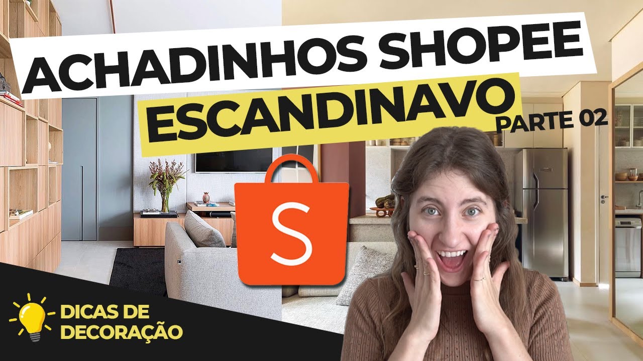10 achadinhos SHOPEE no estilo ESCANDINAVO! PARTE 02