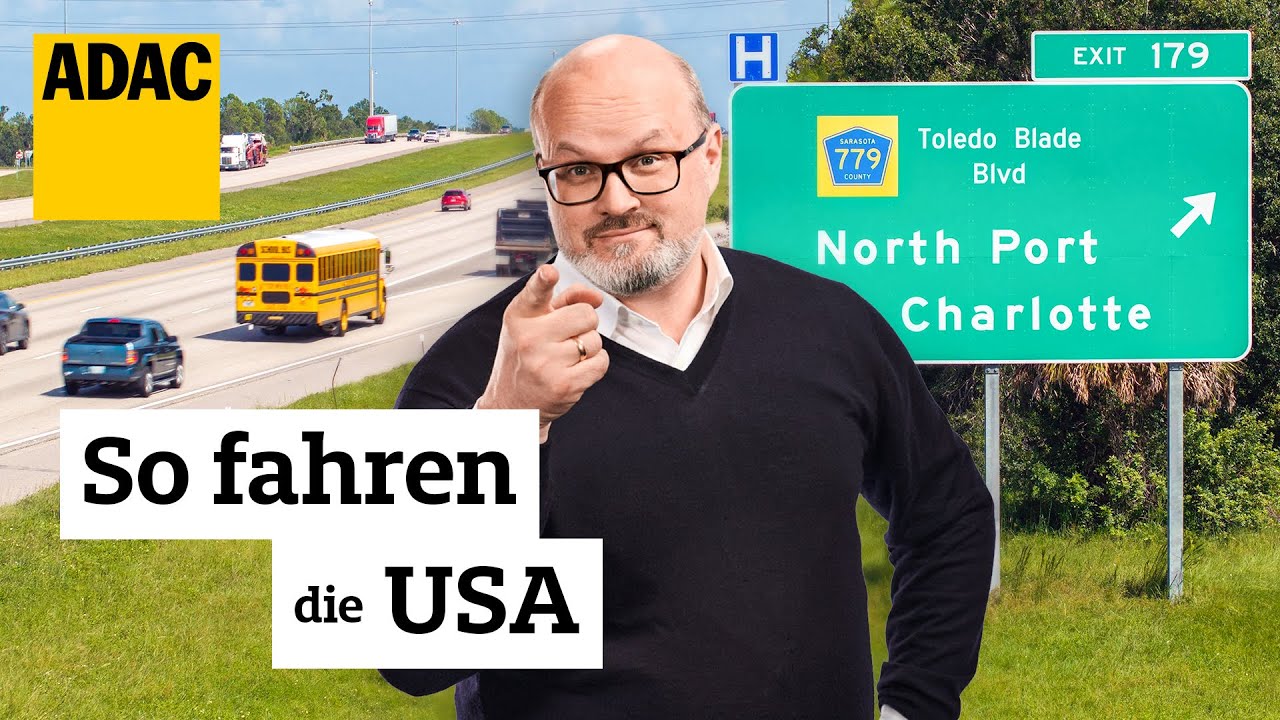 Alles, was ihr über den Straßenverkehr in den USA wissen müsst | ADAC | Recht? Logisch!