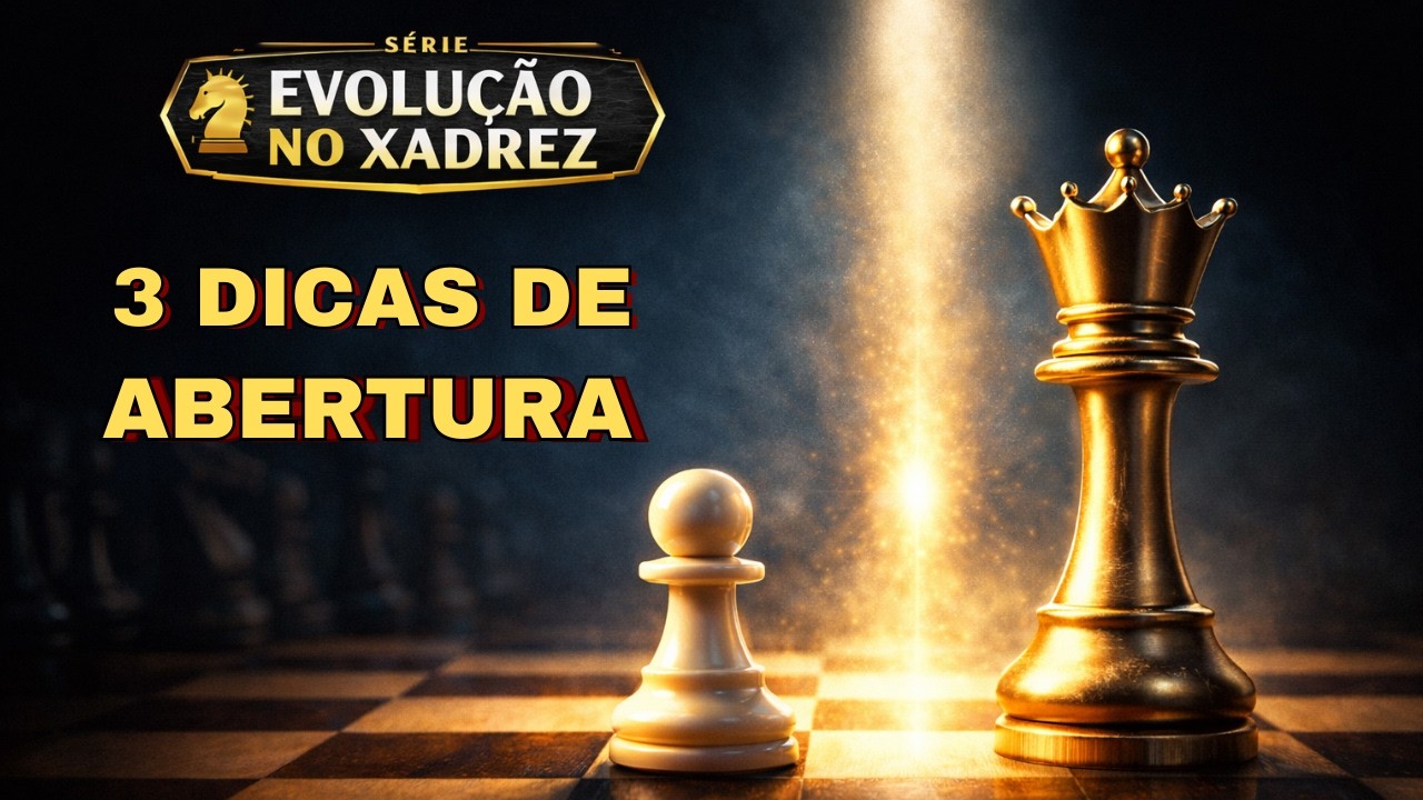 Como Começar uma Partida de Xadrez | 3 Dicas Essenciais | Evolução no Xadrez #1