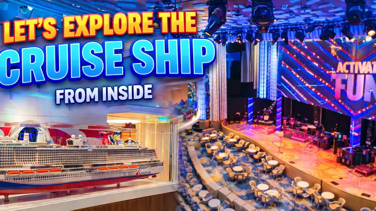 How a Cruise Ship Looks from Inside 🚢 | Complete Interior Tour
