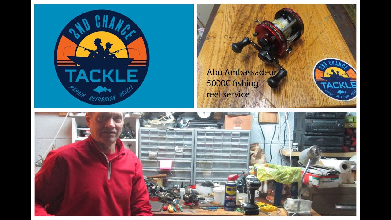 Abu 5000C fishing reel how to take apart and service