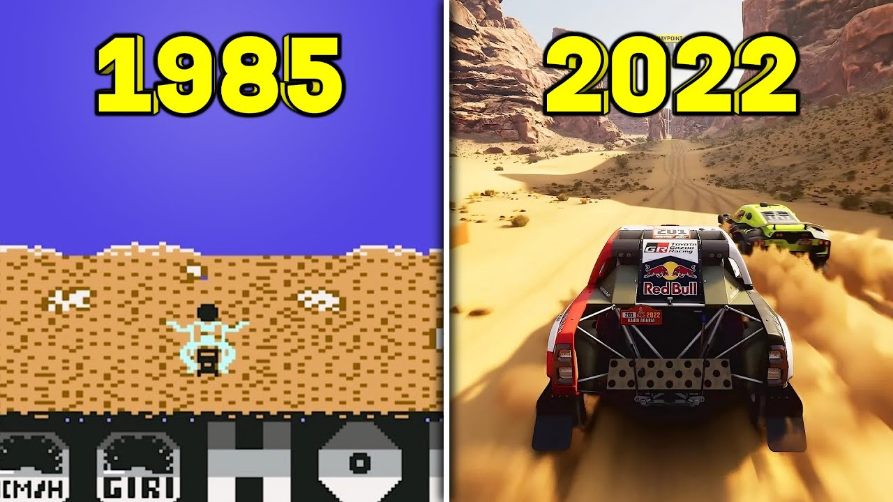Evolution Of Dakar Rally Games [1985-2022]