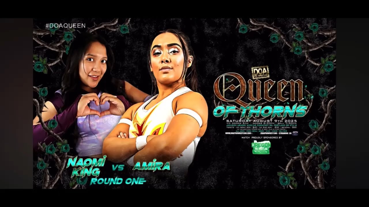 Amira vs Naomi King - Queen of Thorns 2025 (First Round)