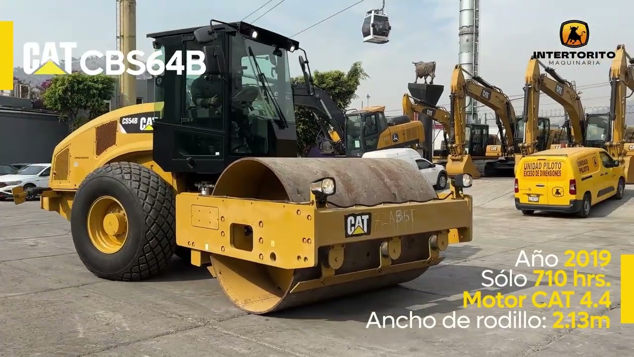 Vibrocompactador CAT CS54B 2019