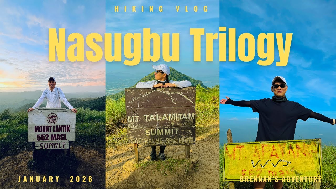 Nasugbu Trilogy Hike | Nasugbu Batangas | Vlog Diary 37