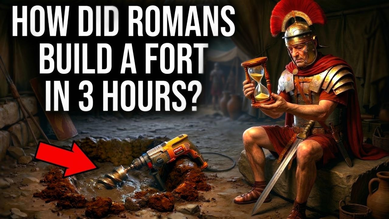 How Did the Roman Army Build a Camp in 3 Hours?