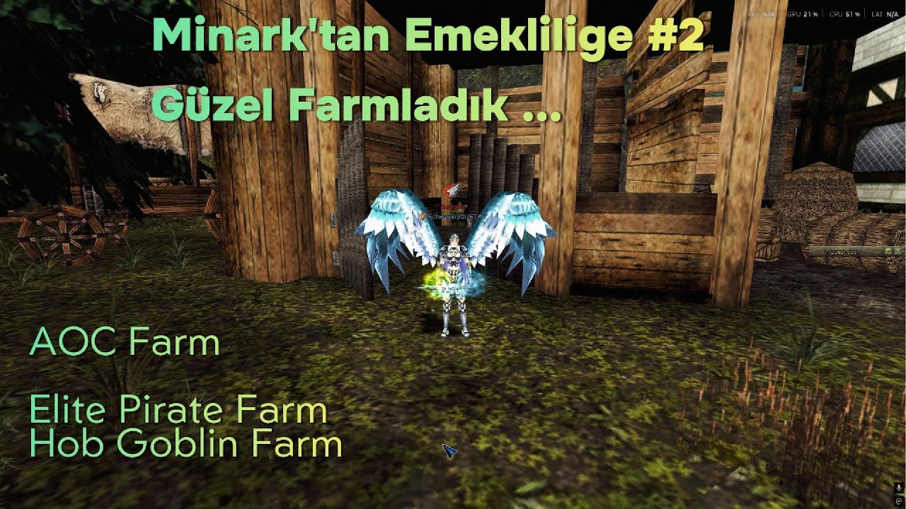 Minark'tan Emekliliğe #2 Aoc, hob goblin, elite pirate farm dolu dizgin biriktirmeye devam