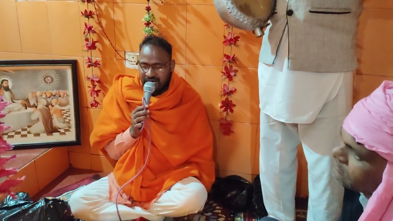 ऋषि दास जी कि देख रेख में गांव हजवाना में संत शिरोमणि सत गुरु रविदास जी का गुण गान