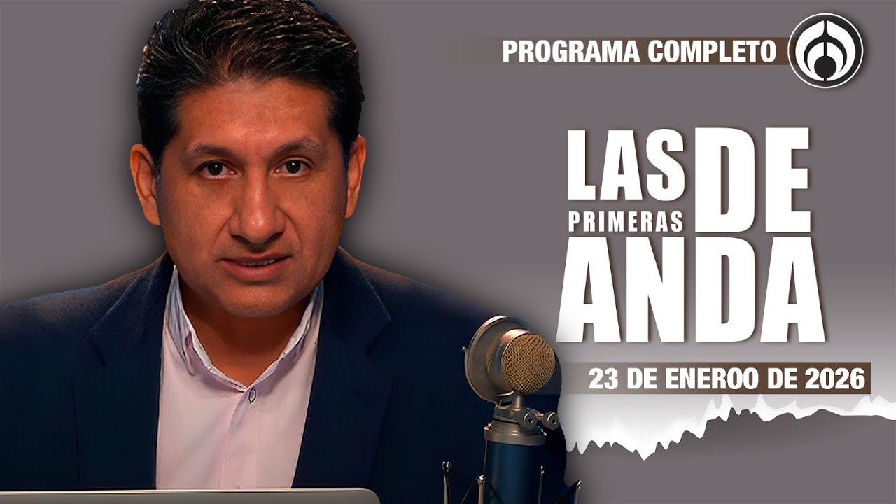 En Vivo | Las Primeras de Anda | Lunes 26 de Enero 2026