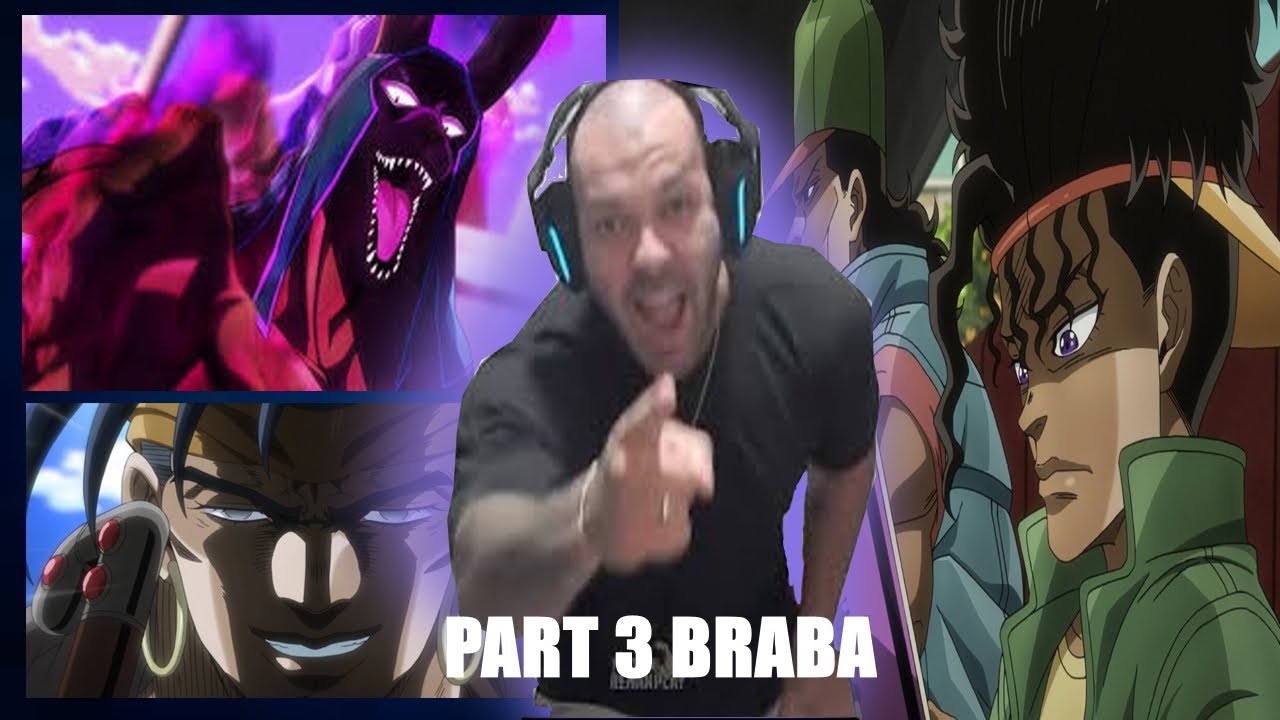 ESPECIAL MEIA HORA DO RENAN REAGINDO A JOJO'S BIZARRE ADVENTURE PART 3 - EGYPT ARC