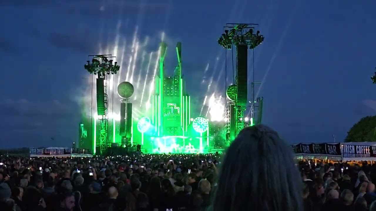 Rammstein - Aüslander & Du Reitch so gut LIVE copenhagen 4K (05/07/2024)