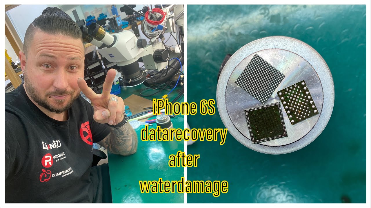 iPhone 6S waterdamage - Stuck at 80 mA - Short 30 mA - Important data - A9 CPU and NAND SWAP