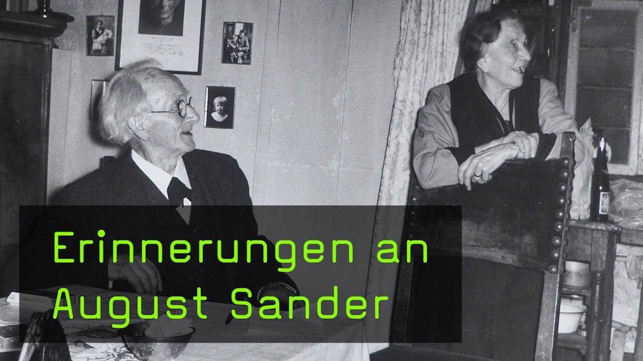 Erinnerungen an August Sander