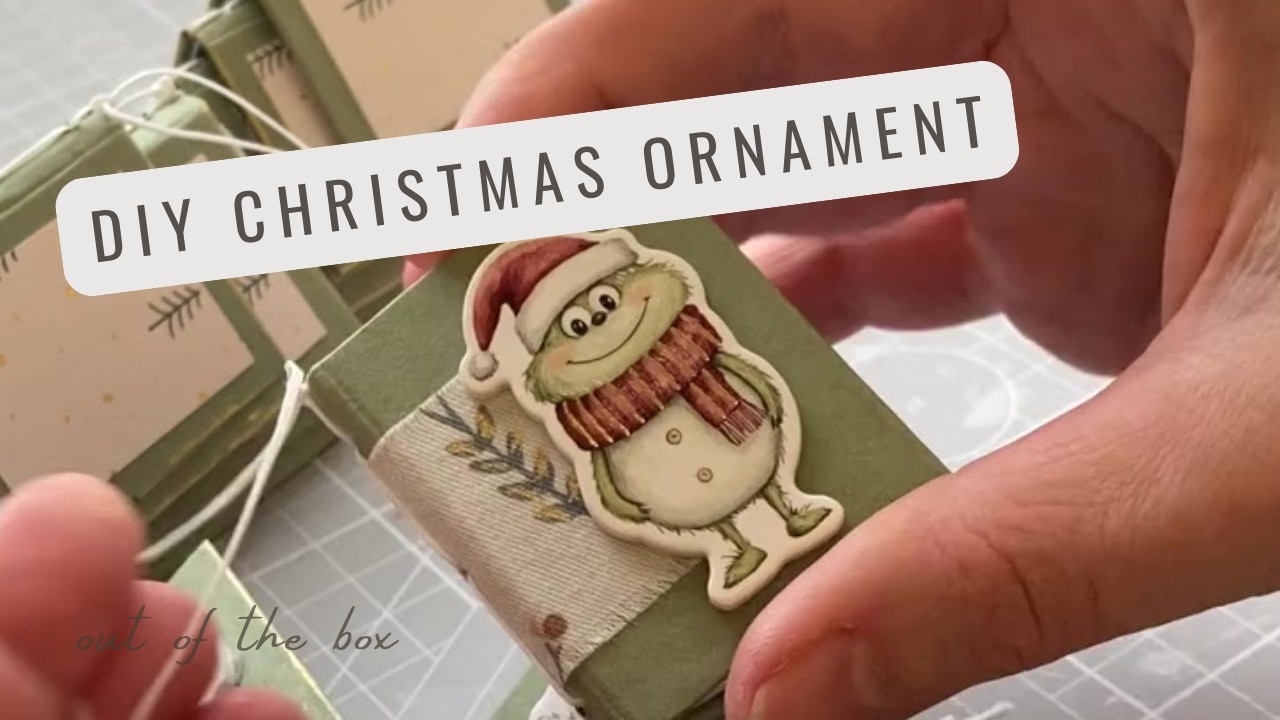 Tutorial diario in miniatura | DIY cartonnage ornaments
