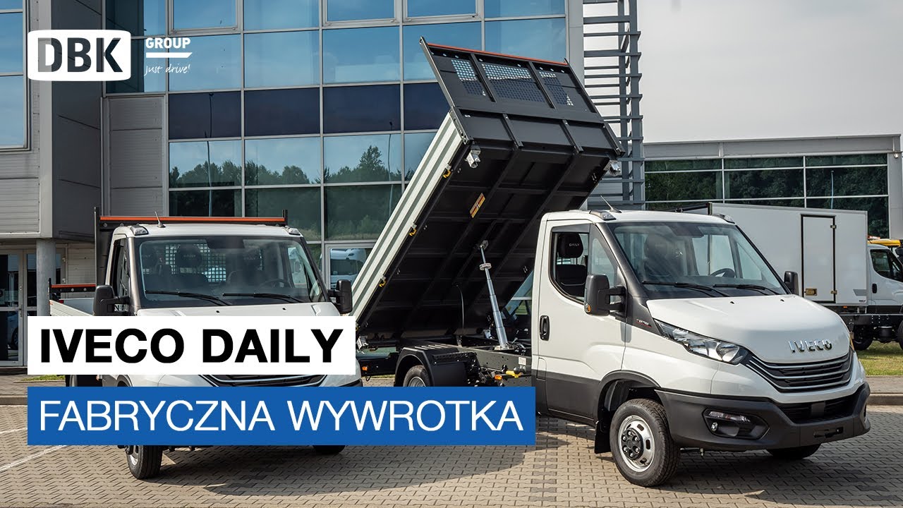 IVECO Daily z fabryczną wywrotką