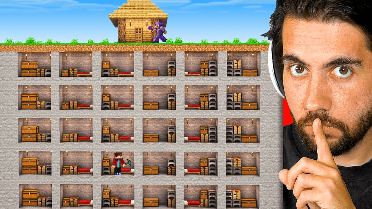 I Secretly Built a 5-Star Hotel Under Someones Base