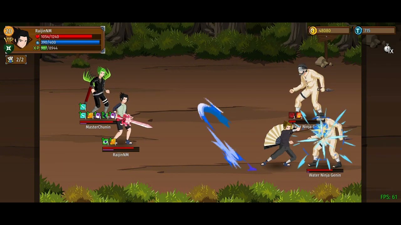Ninja Master: A Shinobi Saga - Chunin Exam Stage 2 (Updated)