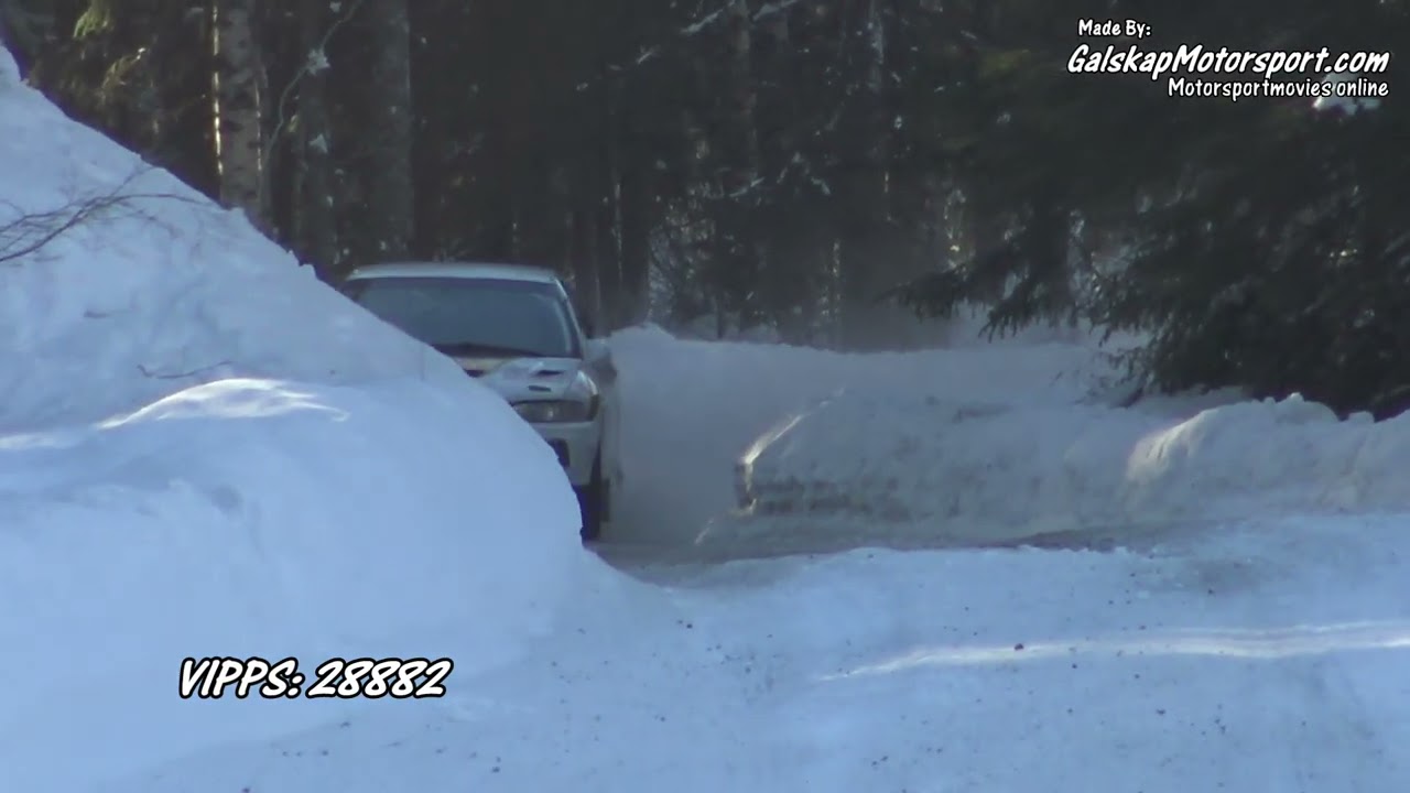 Rally Flesbergsprinten SS2 14.02.2026