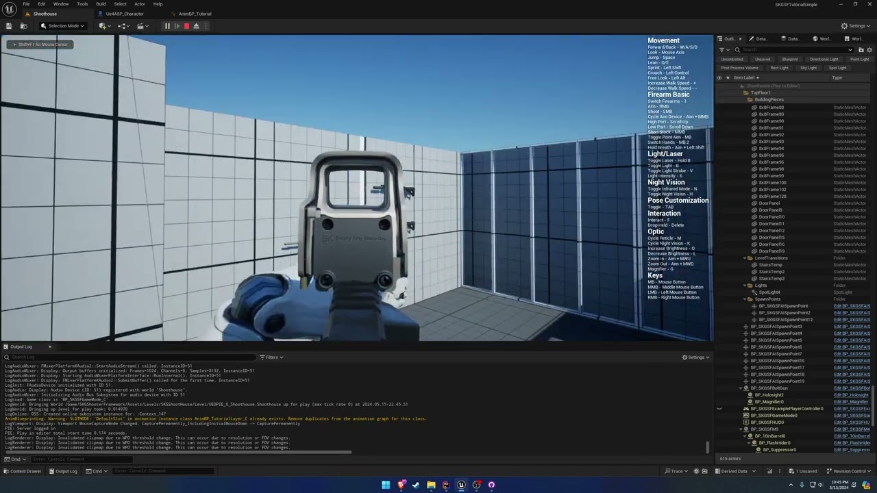 SKG Shooter Framework #10: Aiming