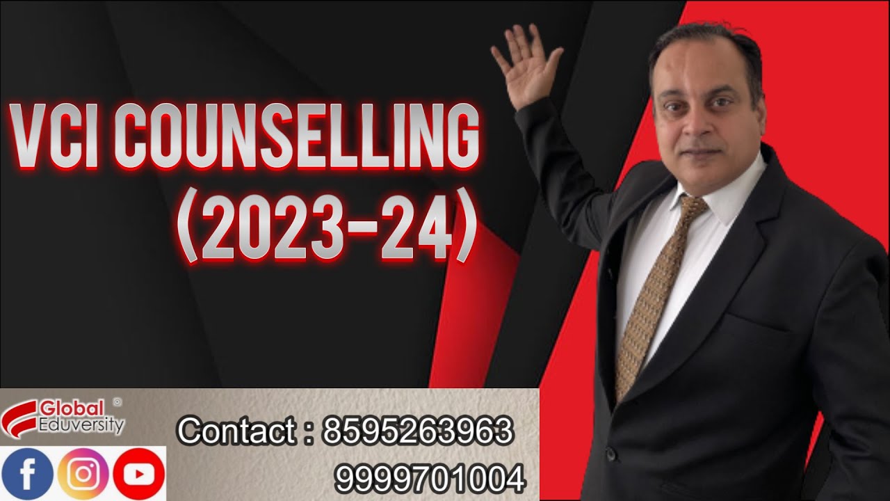 VCI COUNSELLING (2023-24) IN ENGLISH