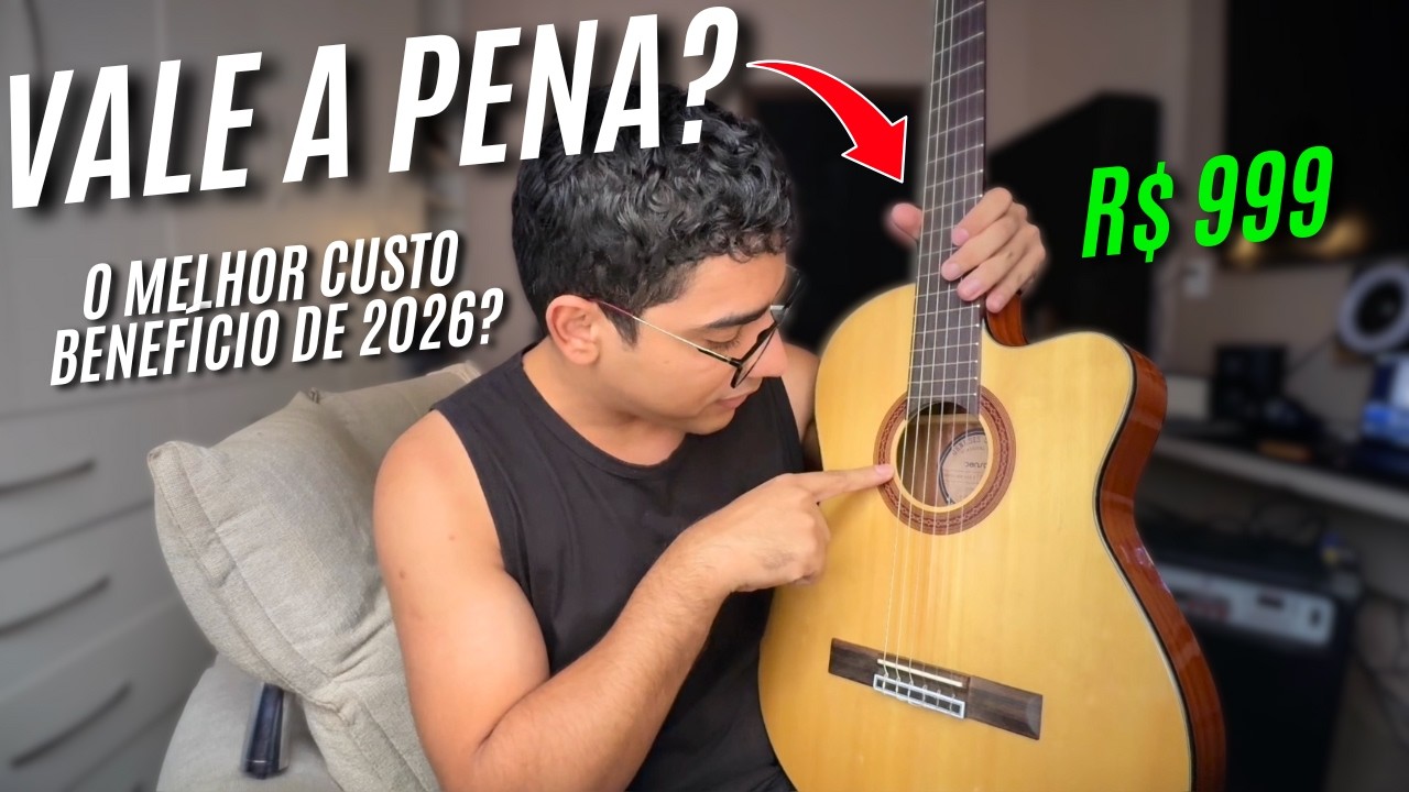 Review Violão Benson GCF100CE + Minha Opinião