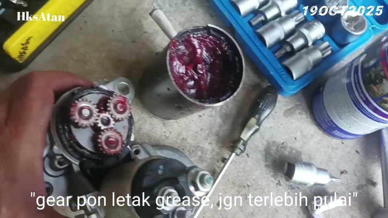 Proton Saga VVT (Starter Service and Maintenance) 