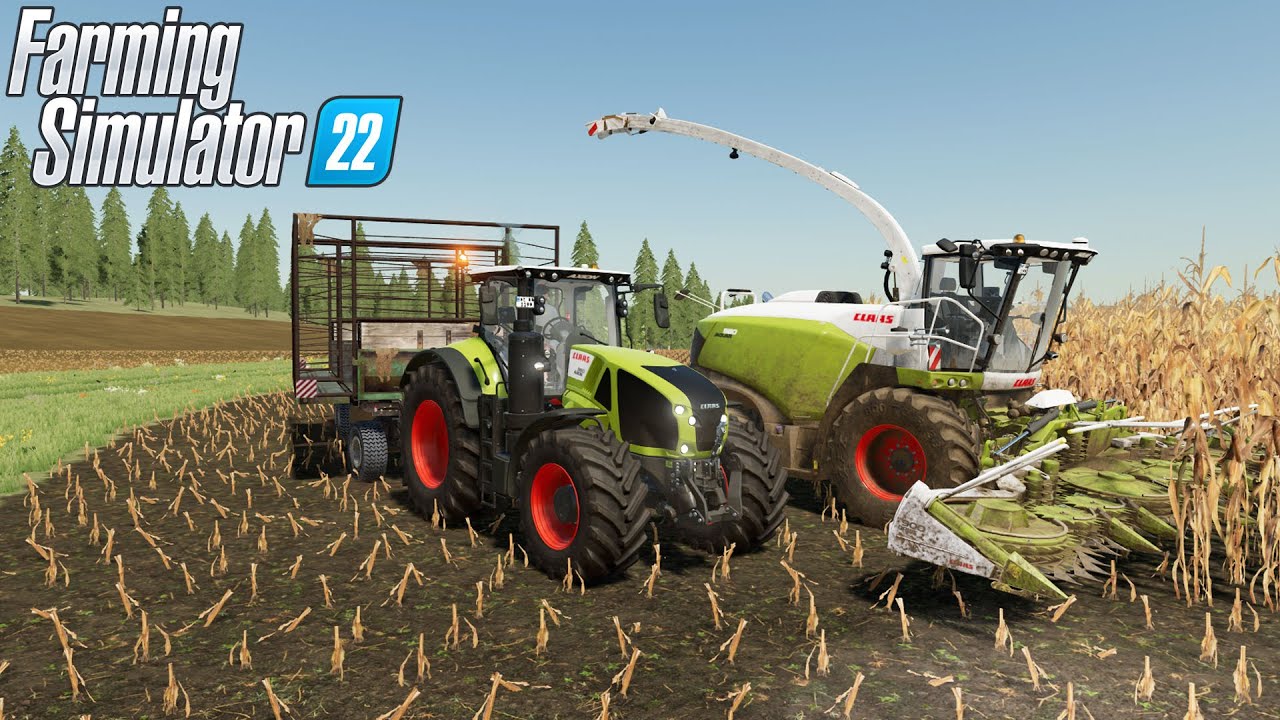 Farming 22. Заготовка силоса. Уборка кукурузы