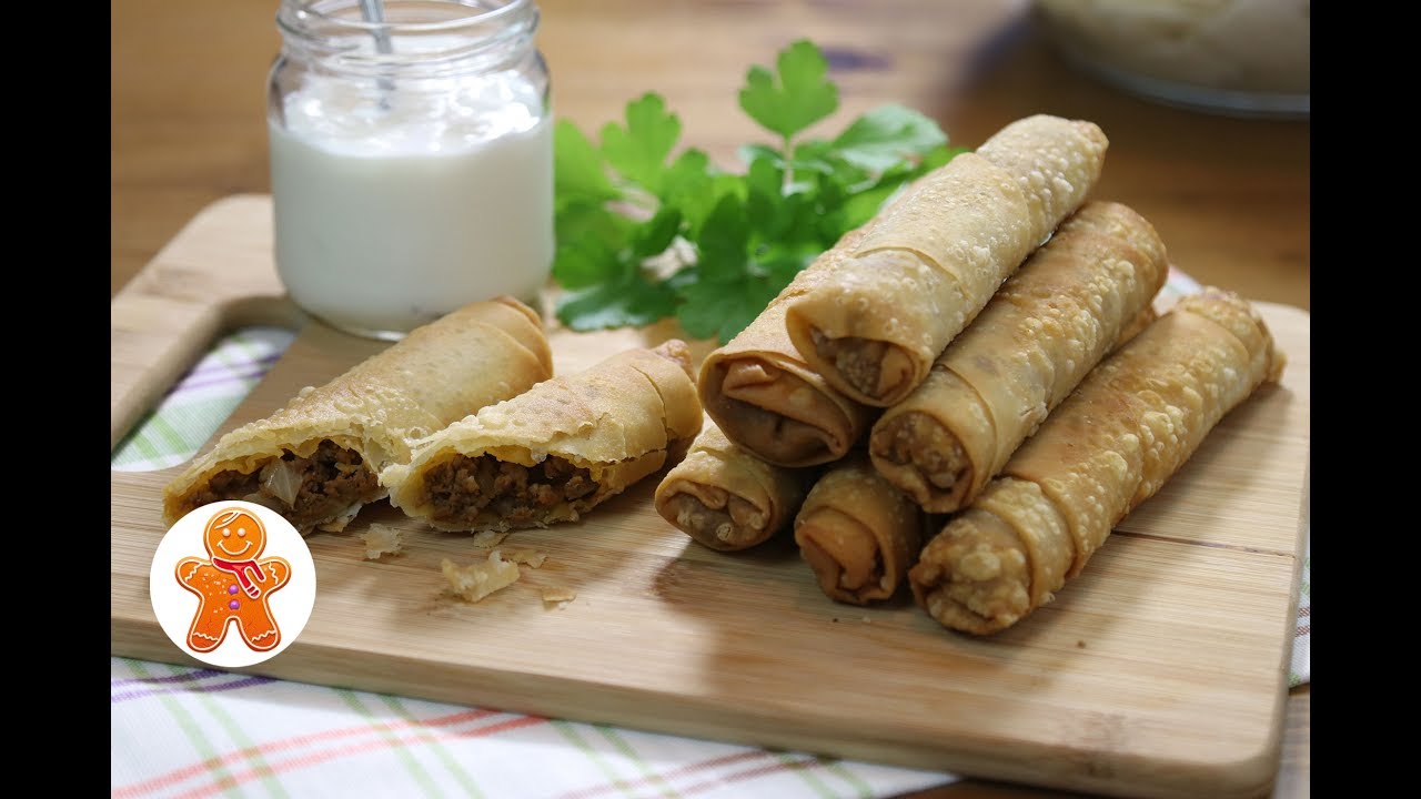 Слоеные Пирожки с Мясом ✧ Sigara Böreği