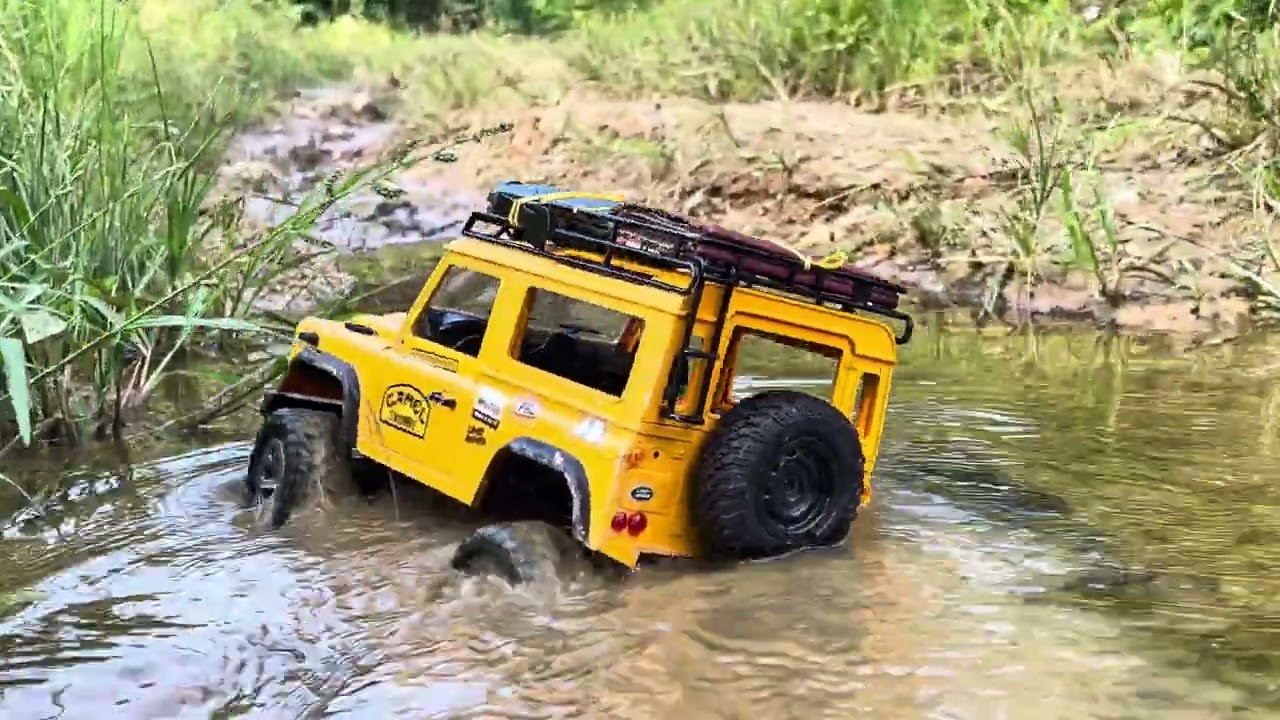 1/12 RC Car MN99S / Land Rover off road dangerous trail 4WD