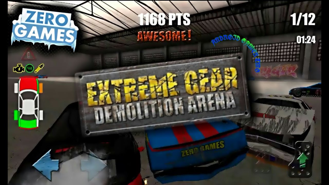 Extreme Gear: Demolition Arena - HD Android Gameplay - Racing games - Rec with Youtube Gaming