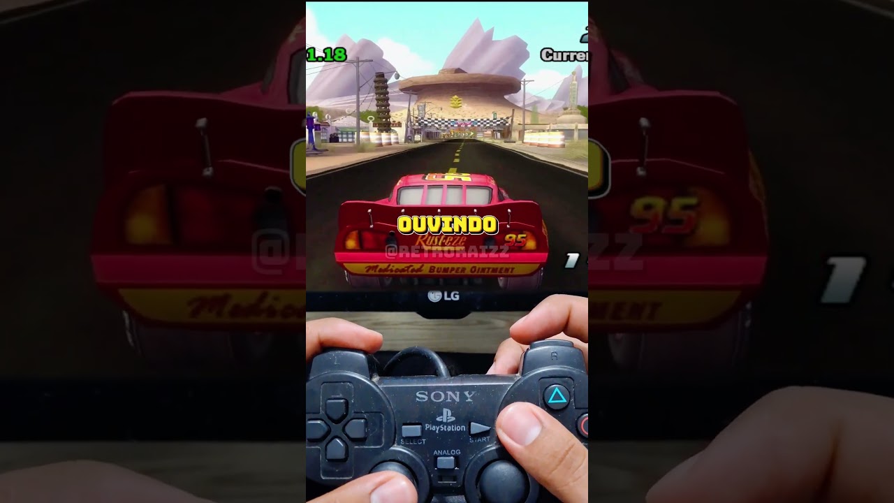 Cars: Acelere em Radiator Springs no PS2! 🏎️