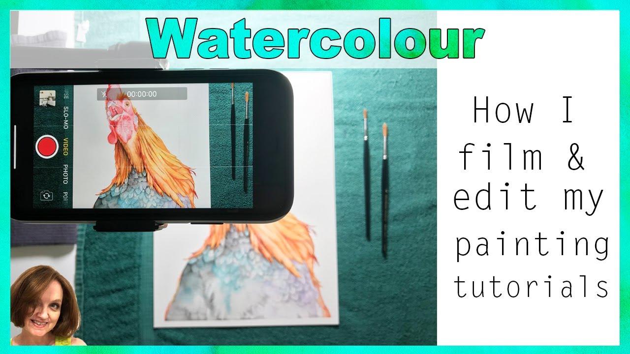 How I Film and Edit my Painting Video Tutorials